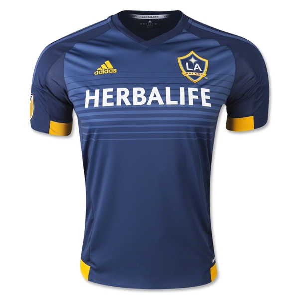 LA Galaxy Away 2015-16 ROGERS #14 Soccer Jersey - Click Image to Close